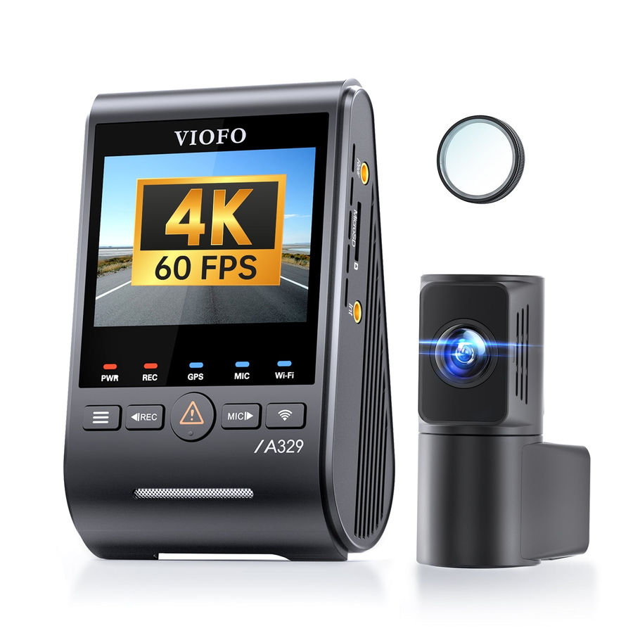 Viofo A329S 2CH 4K-dashcam met achtercamera