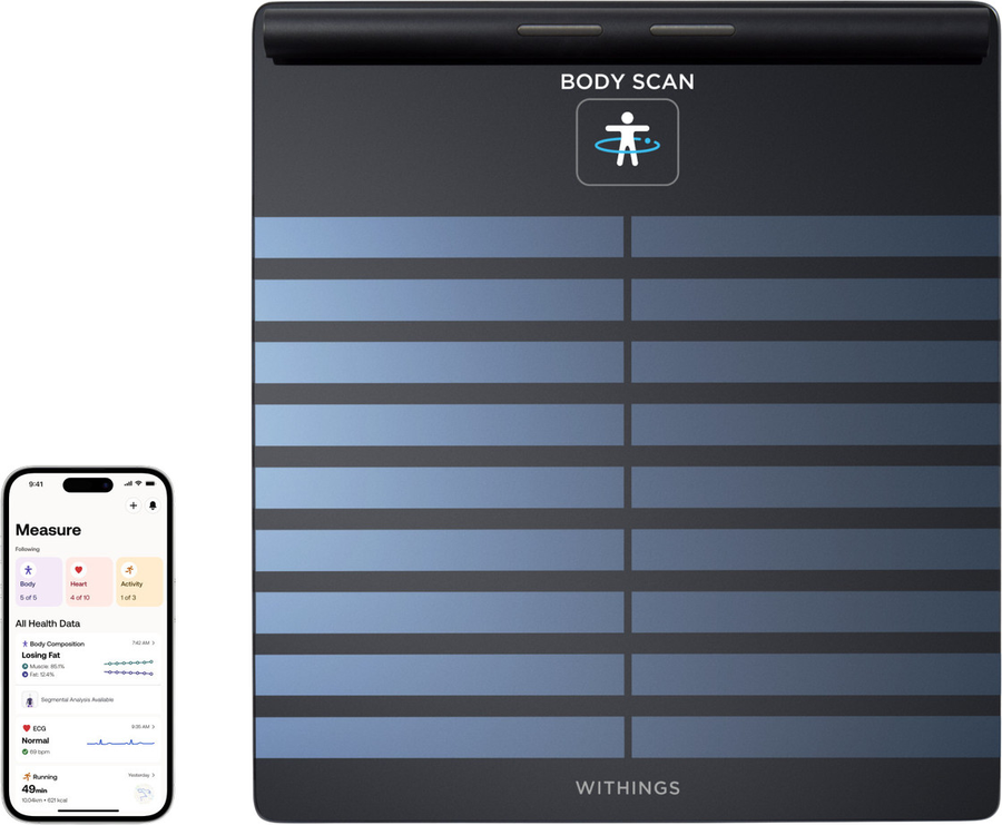 Withings Body Scan slimme weegschaal