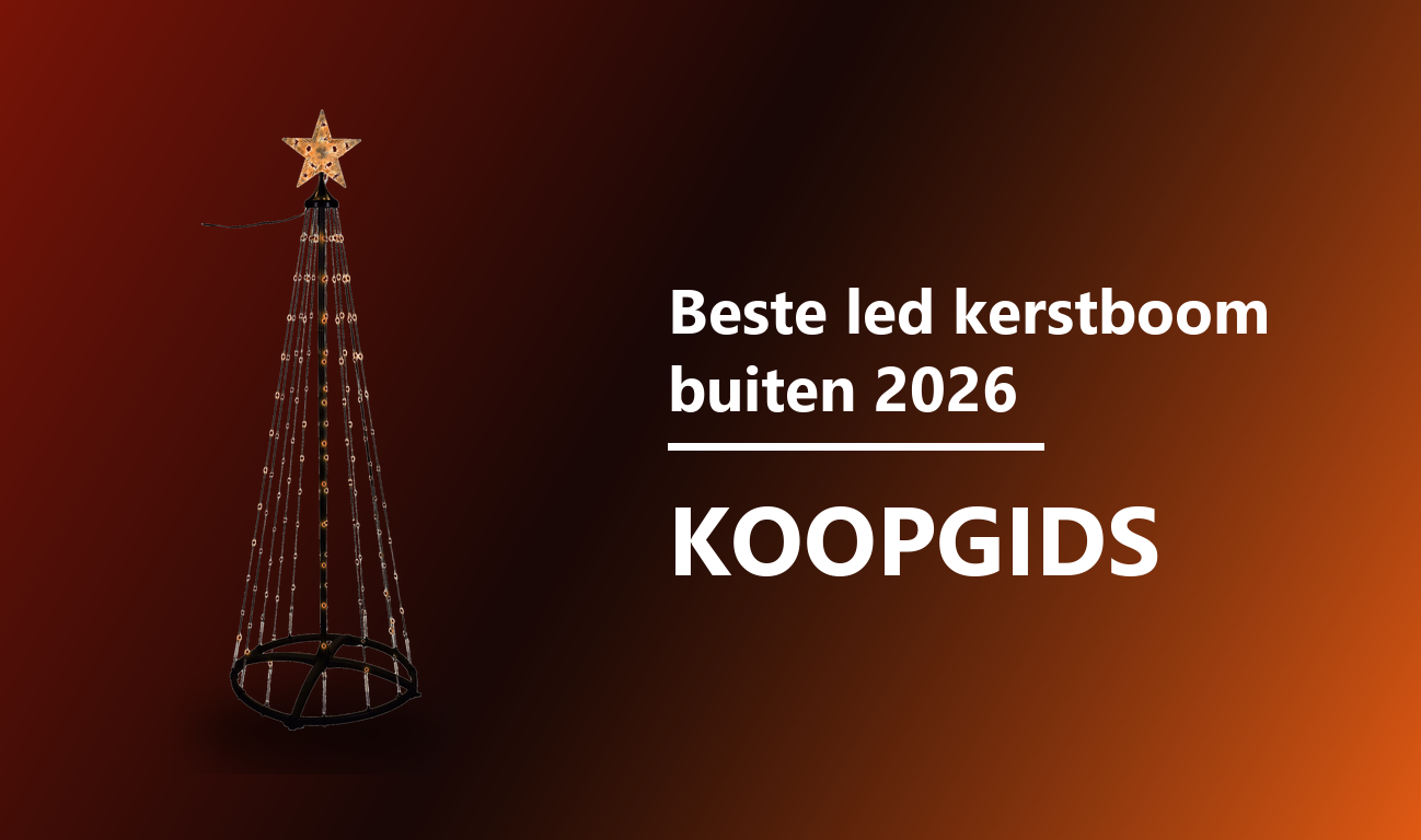 Beste led kerstboom buiten 2026 koopgids