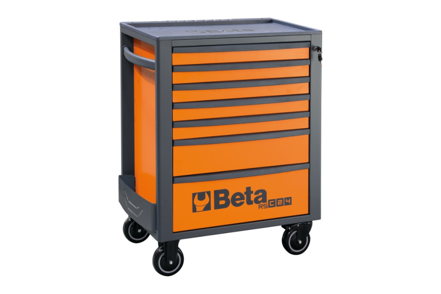 Beta 2400 RSC24/7-VIS gevulde gereedschapswagen 224-delig in oranje