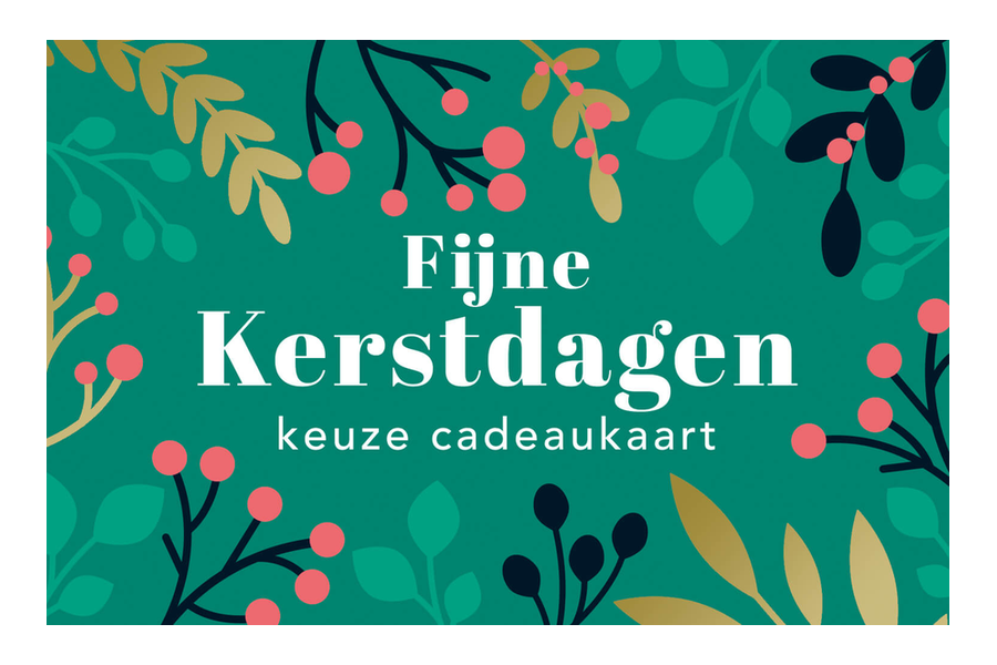 Kerst Keuze Cadeaukaart van cadeaubon.nl