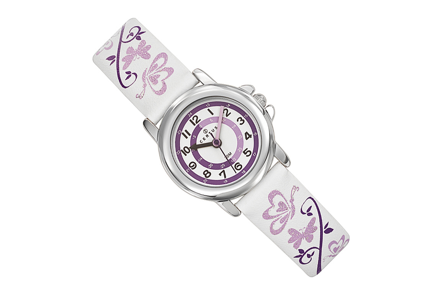 Certus Klokkijkhulp kinderhorloge met over- en voor-minutenschaal