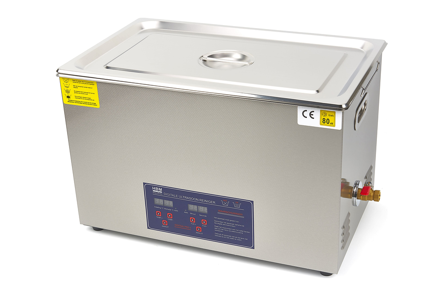 HBM ultrasoon reiniger 30 liter voor de werkplaats