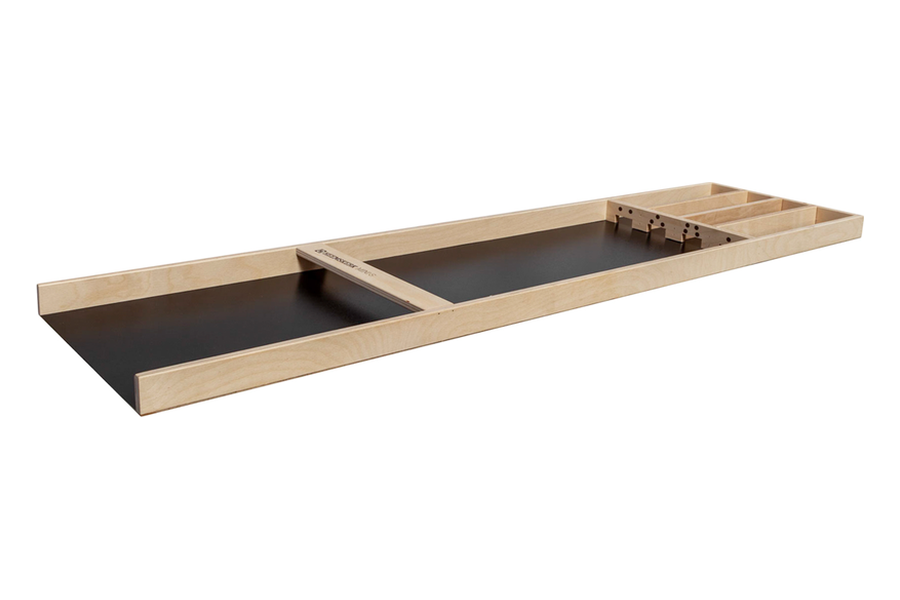 Heemskerk Mini-S zwarte kindersjoelbak van 115 cm