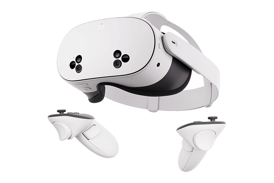 Meta Quest 3S VR-bril met twee controllers