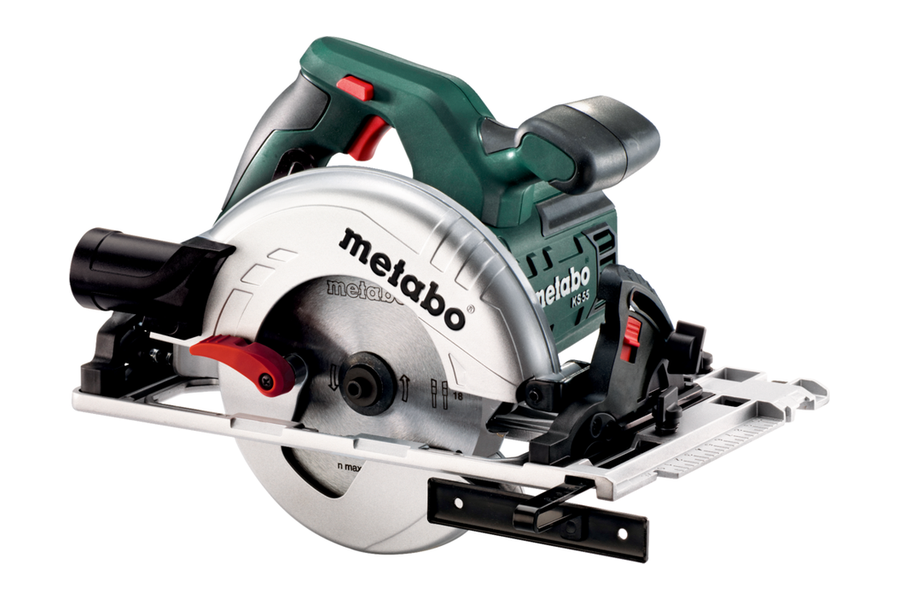 Metabo KS 55 FS cirkelzaag met snoer, zijaanzicht