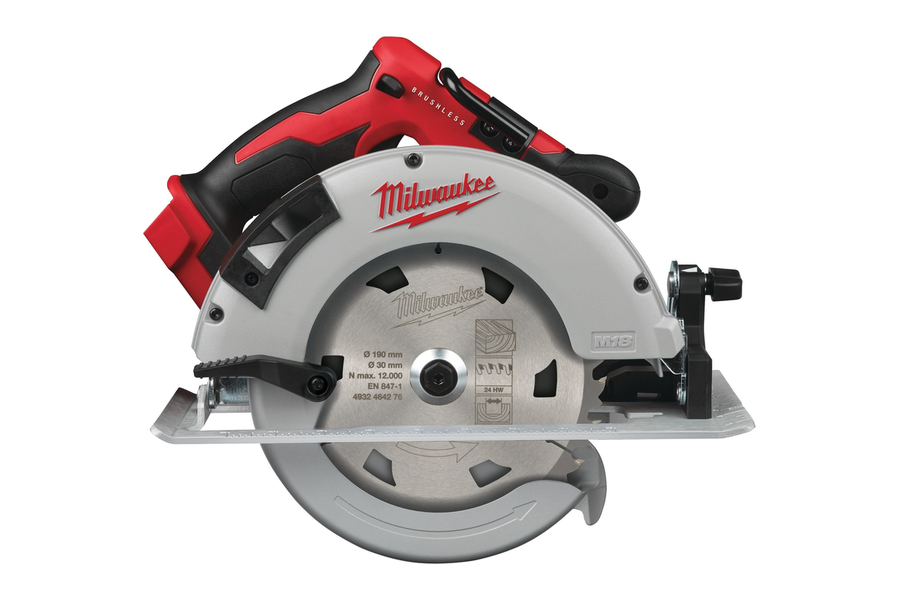 Milwaukee M18 BLCS66 accu-cirkelzaag met 190 mm zaagblad